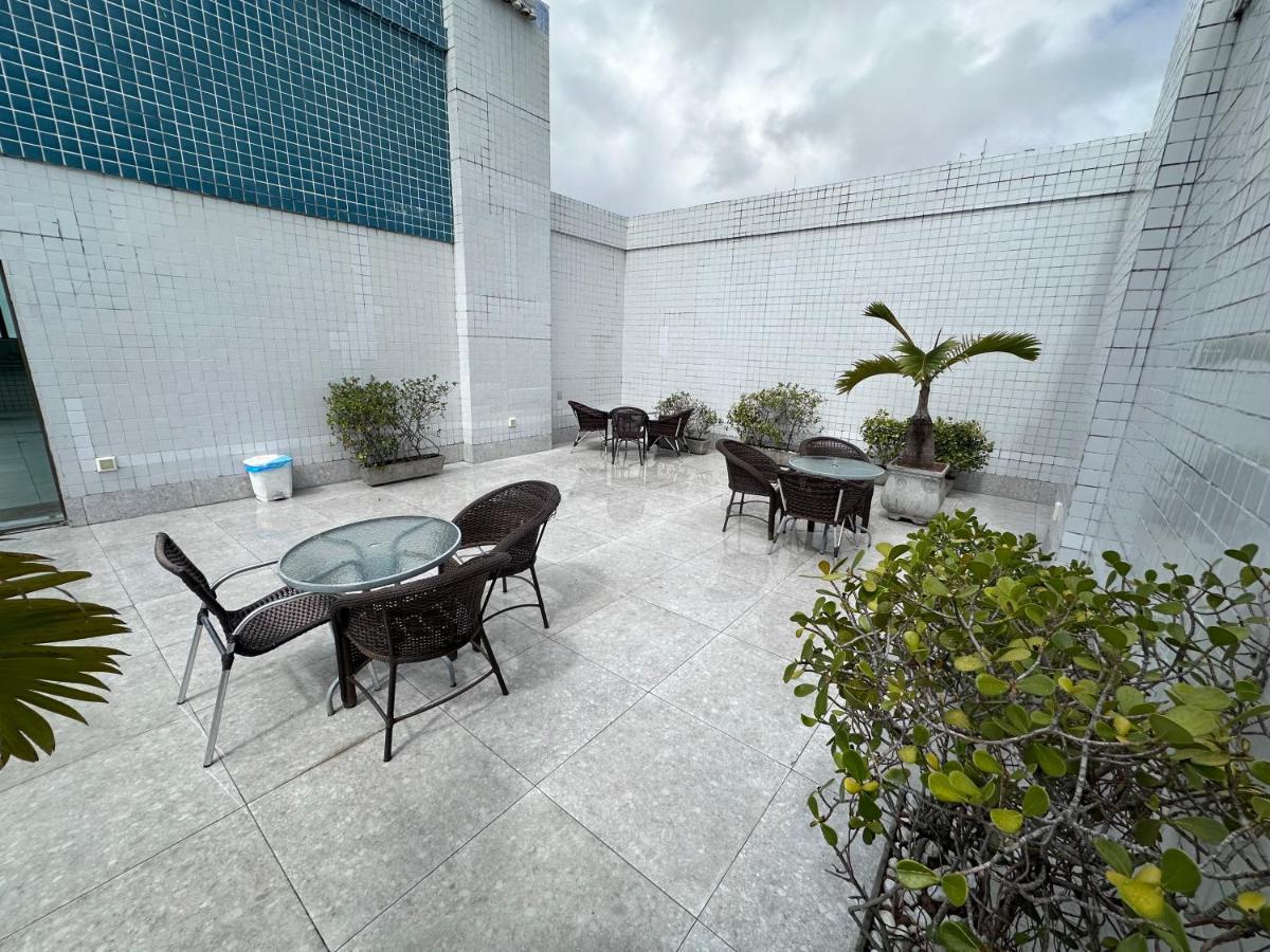 Flat - Boa Viagem Para Ate 5 Pessoas, Andar Alto Vista Mar, Piscina, Wifi 500Mbps, Recife Ngoại thất bức ảnh