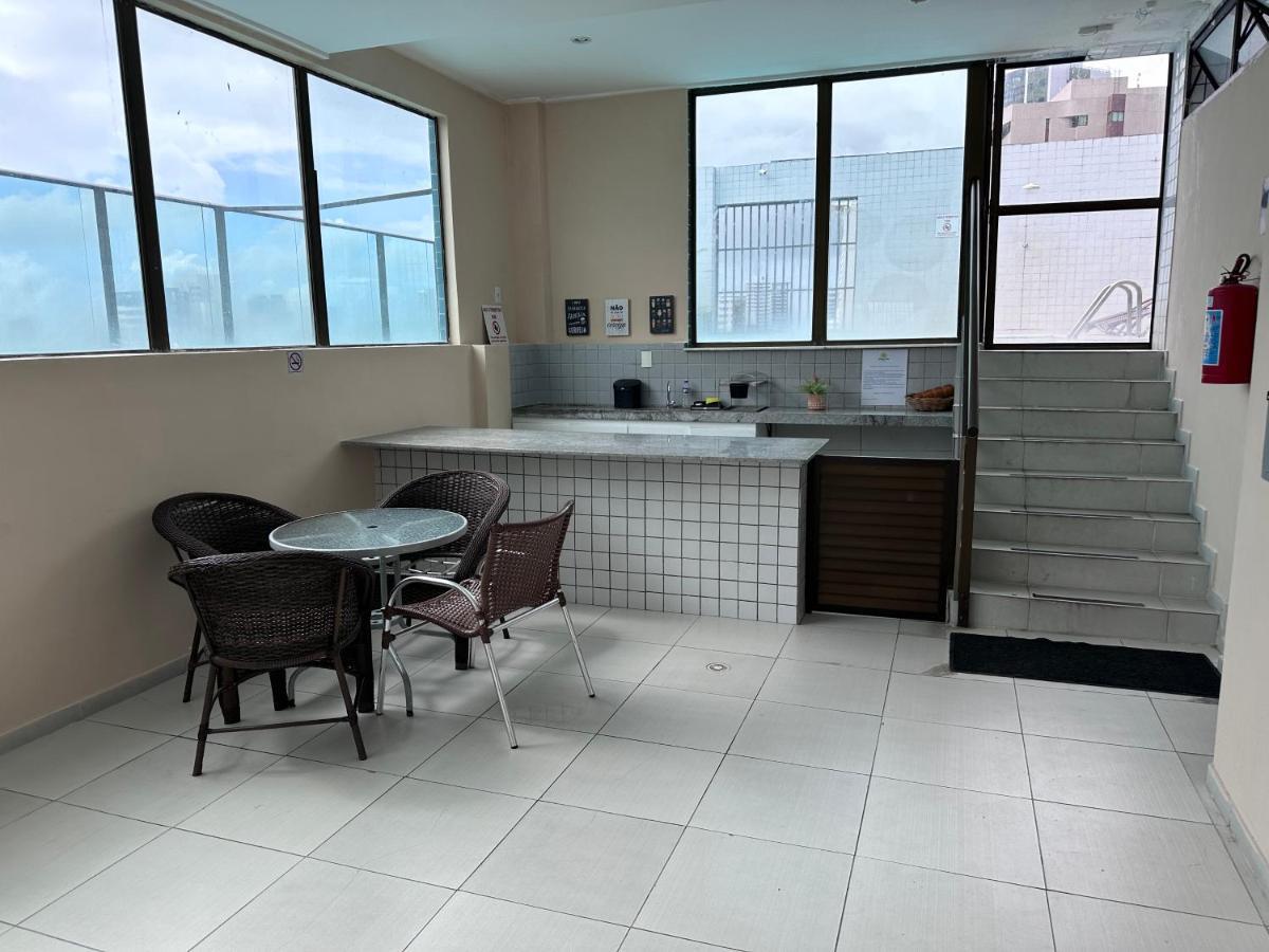 Flat - Boa Viagem Para Ate 5 Pessoas, Andar Alto Vista Mar, Piscina, Wifi 500Mbps, Recife Ngoại thất bức ảnh